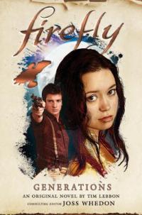 Book cover with a man in brown shirt with brown hair pointing a gun in front of him with a dark haired girl in the background